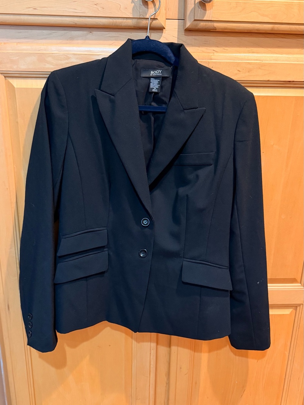 Victoria's Secret Black Women's Tailored Single-Breasted Blazer